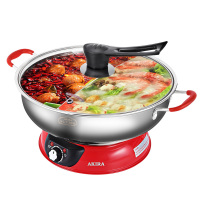 爱家乐(AKIRA) 5L鸳鸯电火锅 KL-S42/SG PRO 红色