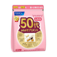 芳珂FANCL维生素女性50代营养包 30日量 复合维生素矿物质辅酶Q10钙蓝莓 均衡营养女性健康 日本进口