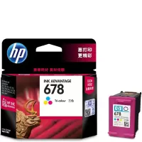 惠普(hp) 678彩色原装墨盒适用25152648/4648/4518/3548/1518/1018打印机 150页