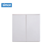 西蒙(simon) E6 插座开关插板86型开关插座面板 两开双控
