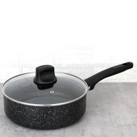 苏泊尔NJ24PA1煎锅星星石健康不粘多用深煎锅带盖