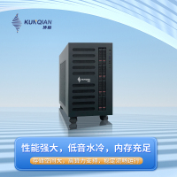 坤前服务器塔式工作站低音水冷4*3090显卡2*14T HDD 内存4*32G KI4208W-SN-4