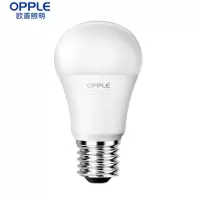 欧普照明(OPPLE) LED灯泡节能灯泡 E27大螺口家用商用大功率光源 8W白光球泡 3只装 单位:组