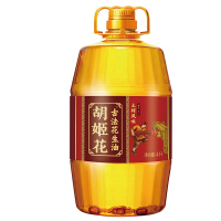 胡姬花 土榨风味古法花生油4L 一级压榨食用油