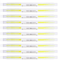 晨光(M&G)荧光笔黄色双头记号笔绘画勾线笔