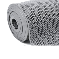 3G 定制剪裁PVC地垫灰色1.2*5米