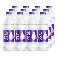 中粮可口可乐 纯悦矿泉水350/550ML*12/24瓶 饮用水饮料新货整箱批发狂