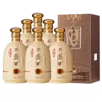 陕西西凤酒凤香型白酒52度 封坛20年整箱500ml*6