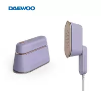 大宇(DAEWOO)手持熨烫机小型电熨斗家用烫衣服神器便携式蒸汽手持式挂烫机 灰藕紫 大宇HI-029