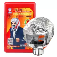 友安 TZL30防毒面具 火灾逃生面具过滤式消防自救呼吸器10个箱