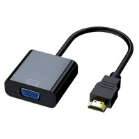 中泓汇达 HDMI转VGA线转换器 高清视频转接头适配器.