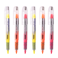白雪(snowhite) PVP626 荧光笔 5色/包 (单包装) -(包)