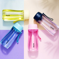 苏泊尔(SUPOR)BB杯带茶隔新款塑料杯带提绳运动防漏水杯子大容量密封水壶KC50CF1 [特价清仓]