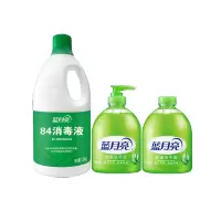 蓝月亮套包1 1.2kg84消毒液+500g抑菌洗手液(瓶+瓶补