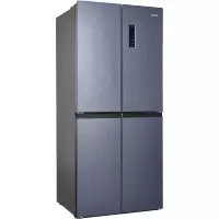 奥马(Homa) 十字对开门冰箱无霜双变频 一级能效 超薄冰箱 BCD-372WDMM/B银河星空