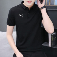 彪马男装 2022夏季新款运动服跑步训练健身时尚透气舒适休闲T恤POLO短袖 656579-03