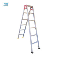 登月 铝合金折合梯DYZ-50 多功能便携式人字梯 工程梯 折叠梯 5米