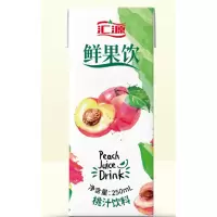 汇源鲜果饮桃汁味250ML-2