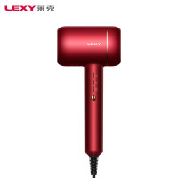 莱克(LEXY)F6 脂红色 大功率电吹风机家用风筒 水离子涡扇电吹风 热冷风专业吹风筒大风量护发