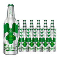 嘉士伯特醇啤酒(Carlsberg)铝瓶装355ml*24瓶整箱装