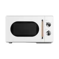 美的(Midea) 20L复古旋钮双控转盘式加热微波炉 PM2004