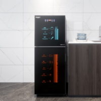 康宝家用立式双门高温厨房商用大容量饭店餐具消毒碗柜XDZ130-VA1