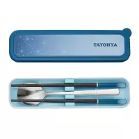 多样屋(TAYOHYA) 浩天安心抗菌便携筷勺二件套TA030103077ZZ