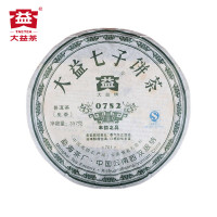 2007年大益茶0782普洱茶生茶357g(701批次)云南七子饼茶