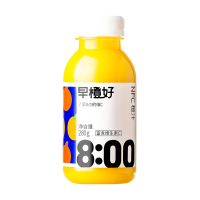 零度果坊 NFC鲜榨果汁 橙汁+葡萄汁 280ml*8瓶*2箱