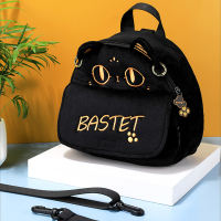 大英博物馆 安德森猫和她的朋友们系列巴斯特毛绒双肩包