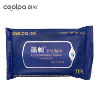 酷帕(Copu)10片消毒卫生湿巾(便携装)*30包KPX-3