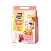 西麦(SEAMILD)烘焙水果燕麦片500g袋装即食冲饮干吃早餐代餐营养麦片