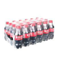 可口可乐 Coca-Cola 汽水 碳酸饮料 300ml*24瓶 整箱装 可口可乐公司出品