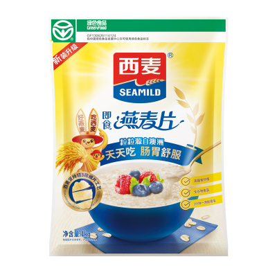 [澳洲进口燕麦]西麦纯燕麦片即食1000g*3袋装营养早餐谷物代餐冲饮零添加蔗糖高膳食纤维高蛋白质绿色食品