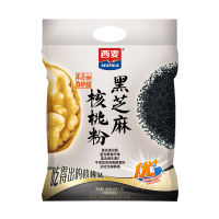 西麦(SEAMILD)黑芝麻核桃粉600g*3袋装独立小包装高纤营养即食早代餐健康便携食品