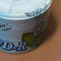 香蕉刻录光盘 DVD-R