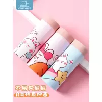 英国candynut儿童内裤女童3条四季棉质三角裤学生女孩公主宝宝中大童裤衩 兔子 120 建议身高105-115cm