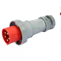 XO上曼电气NENMMAN工业防水插头1114 63A 5P 400V IP67航空接插件