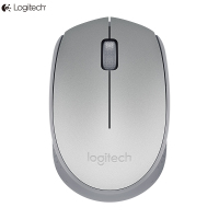 罗技(Logitech) M188 无线鼠标 办公鼠标 银色