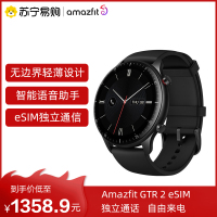 Amazfit 跃我华米GTR 2 eSIM 4G通话智能手表华米科技血氧检测音乐电话GPS定位跑步运动健康睡眠监测腕表多功能