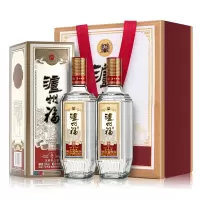 泸州老窖 52度白酒 A5 泸州福酒 浓香纯粮食酿造酒 500ml*2