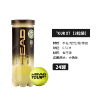 海德(Head) 网球黄金球TOUR XT 比赛训练球3x24罐装