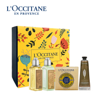 欧舒丹(L''OCCITANE) 马鞭草洗护润手四件套