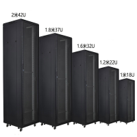 琛宸灏-网络服务器机柜2米1.8米1.6米1.2米1米42U22U18U玻璃网门/可定制SCH-WLG08S