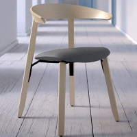 玛拉蒂 实木餐椅简约现代书桌椅