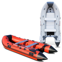 勇夺 铝合金底板橡皮艇冲锋舟钓鱼船皮划艇充气船 冲锋舟 4.7m(12人船) 单位:套