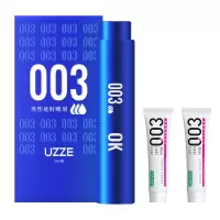 冈本0.03 组合①UZZE延时喷剂5ml+003润滑15ml*2