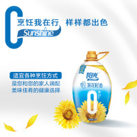 金龙鱼 5L 阳光零反式脂肪葵花籽油(脱壳) 葵花籽脱壳压榨食用油 5L/桶