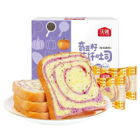 沃隆 奇亚籽蔬纤吐司面包640g 懒人速食品 代餐营养早餐