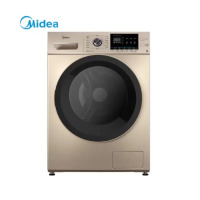 美的(Midea)全自动滚筒洗衣机 10公斤 360°喷淋洗单洗快速 MG100-1451WDY-G21G